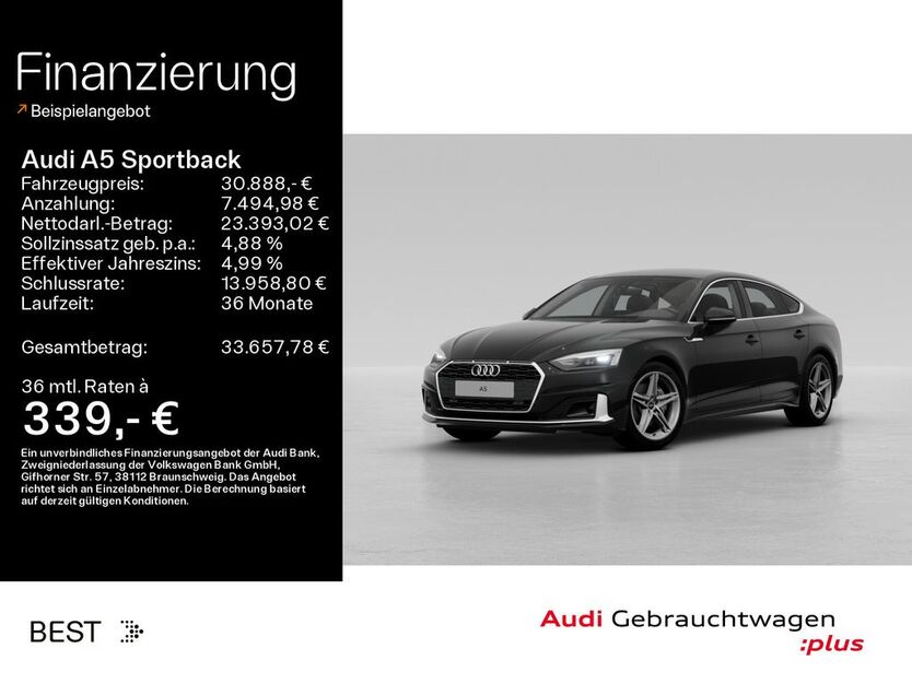 Audi A5 71.800 km 30.888 € Mühlheim 63165