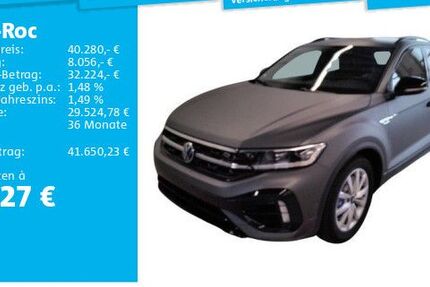 VW T-Roc 6.490 km 40.280 &euro; Frankfurt 60326