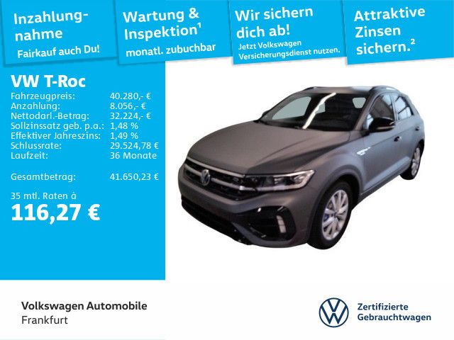 VW T-Roc 6.490 km 40.280 &euro; Frankfurt 60326