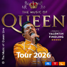 The Music Of Queen - Live - Tour 2026 15.02.2026 darmstadtium wissenschaft