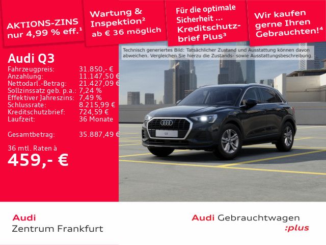 Audi Q3 48.458 km 31.850 € Frankfurt am Main 60314