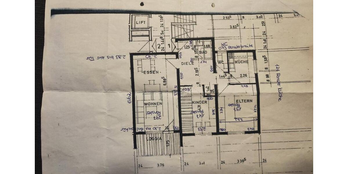 Etagenwohnung Bad Homburg vor der Höhe Gonzenheim - 3 Zimmer, 77 m&sup2;, 890&euro; | Angebot:25252620