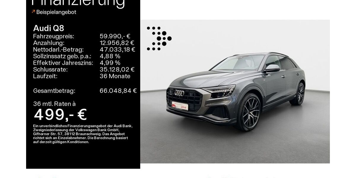 Audi Q8 79.222 km 58.290 &euro; Hofheim 65719