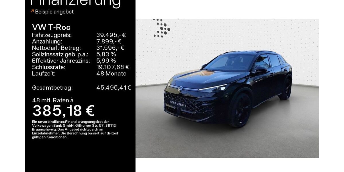 VW T-Roc 1.500 km 38.995 &euro; Freigericht 63579