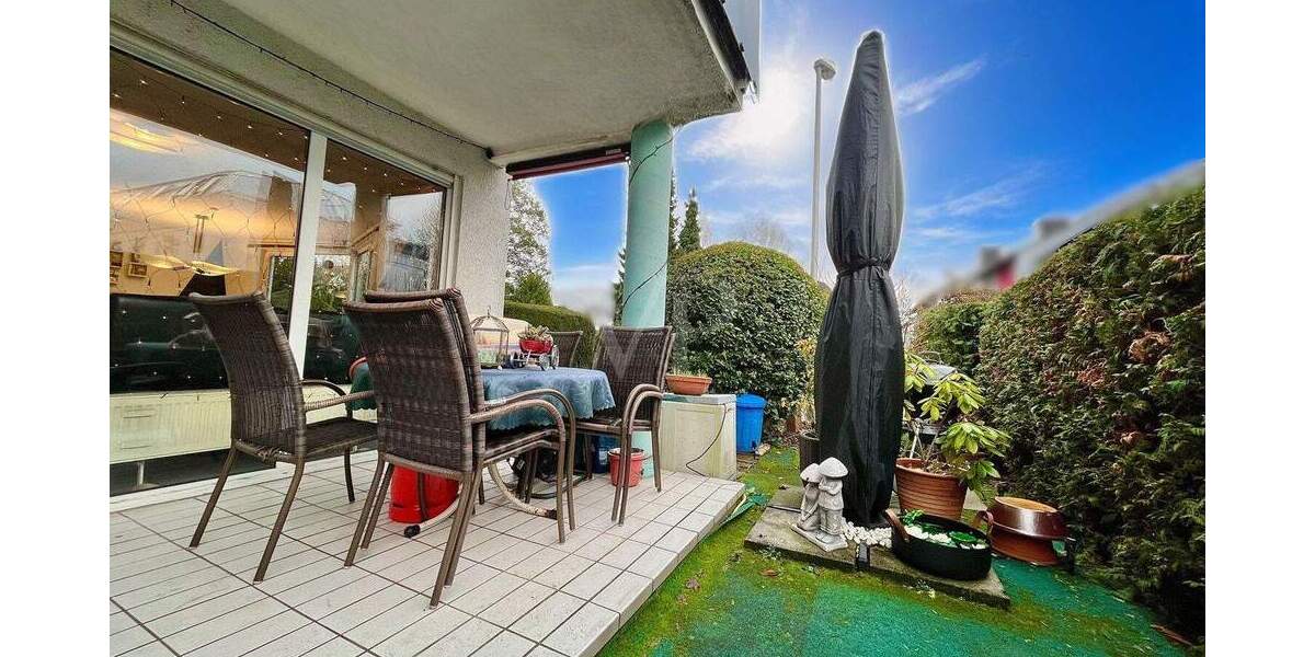 Erdgeschosswohnung mit kleinem Garten - entspanntes Wohnen auf einer Ebene 3 zimmer