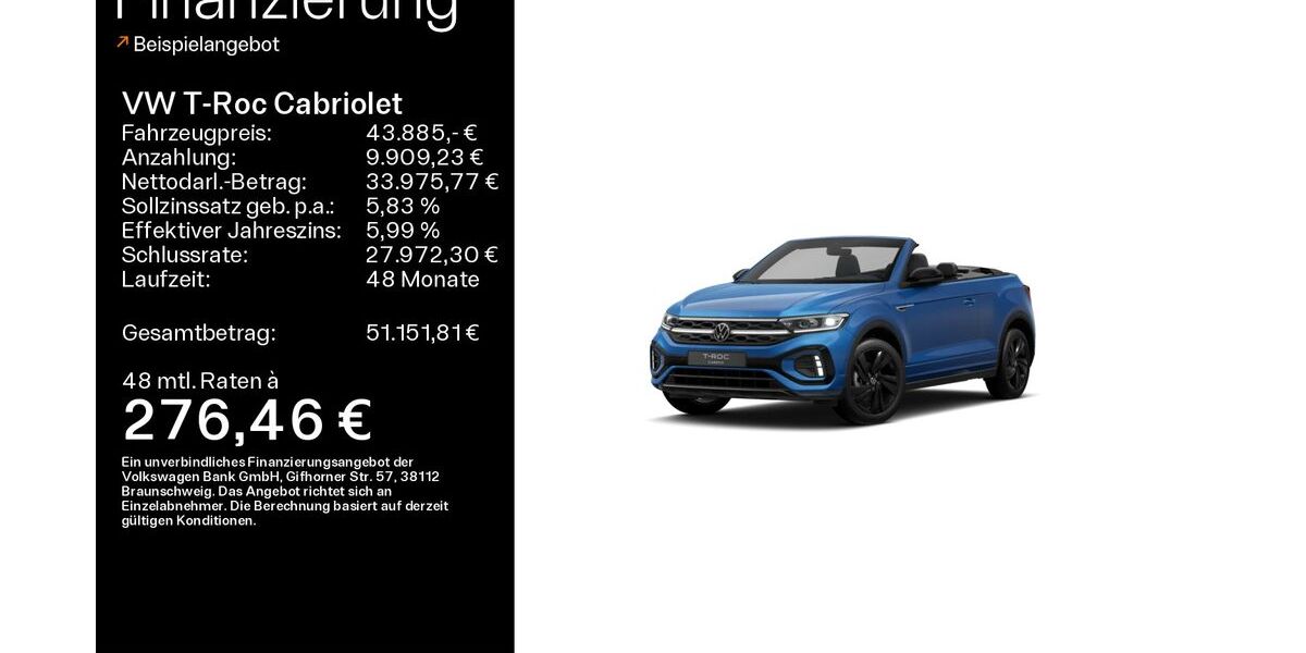 VW T-Roc 2.900 km 43.485 &euro; Mühlheim 63165