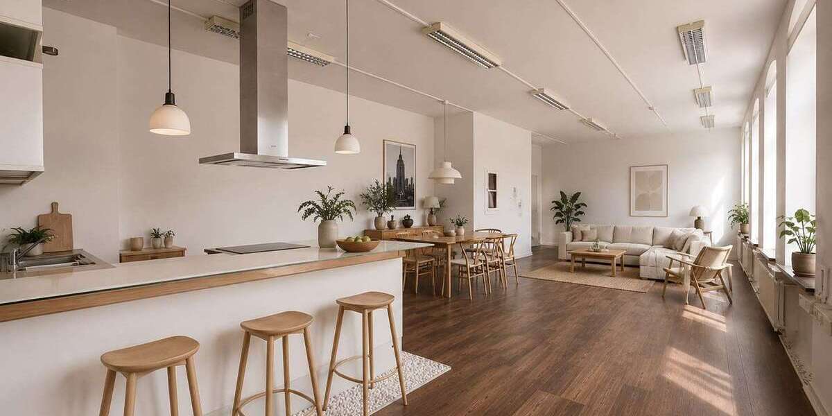 Etagenwohnung Offenbach am Main Hafen - 3 Zimmer, 150 m&sup2;, 1.390&euro; | Angebot:26845158