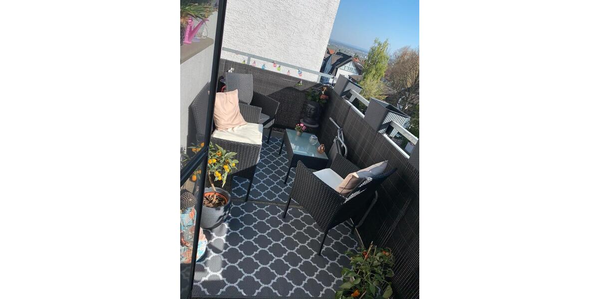 Möblierte 2 Zimmer Wohnung Frankfurt 57qm Küche Parkplatz Balkon 2 zimmer