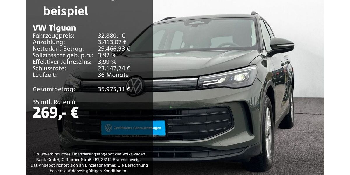 VW Tiguan 16.144 km 31.250 &euro; Groß-Umstadt 64823
