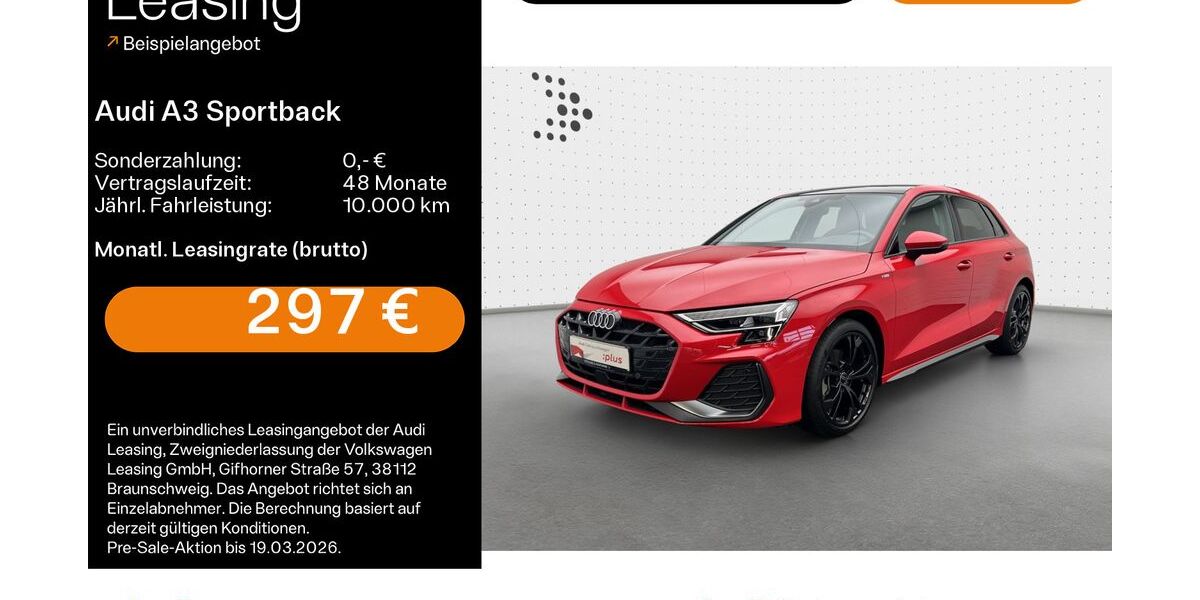 Audi A3 9.182 km 34.470 &euro; Hofheim 65719