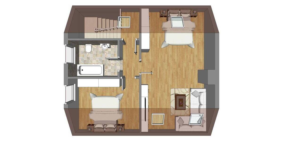 Mehrfamilienhaus, Wohnhaus Frankfurt Bahnhofsviertel - 7 Zimmer, 169 m&sup2;, 479.000&euro; | Angebot:26807060