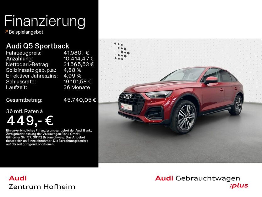 Audi Q5 29.906 km 41.980 € Hofheim 65719