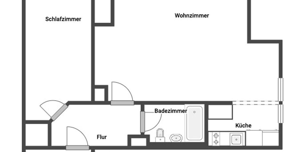 Etagenwohnung Friedrichsdorf - 2 Zimmer, 46 m&sup2;, 184.000&euro; | Angebot:26780264
