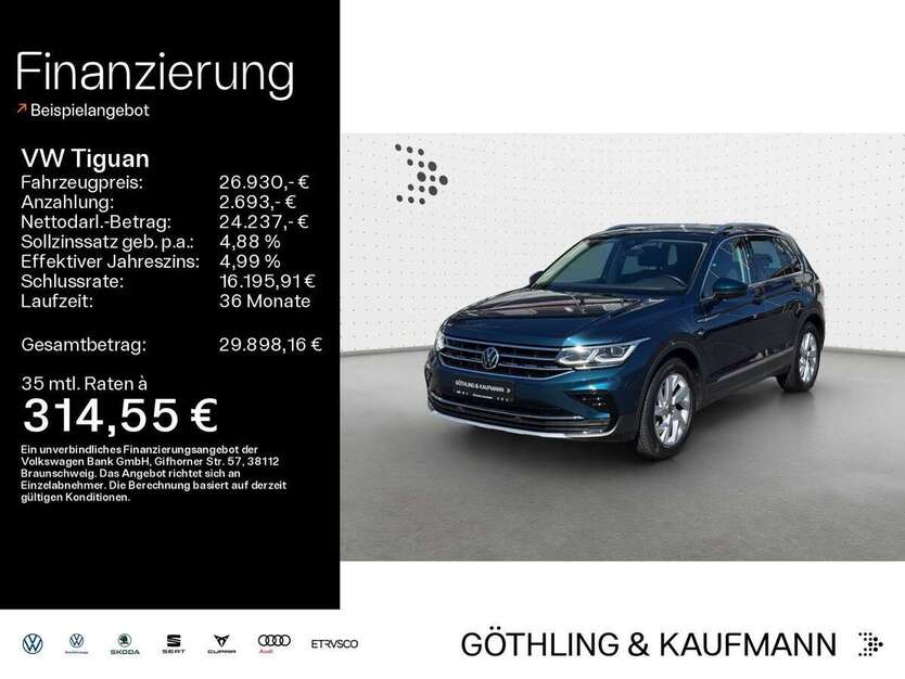 VW Tiguan 30.447 km 26.930 € Kelkheim 65779