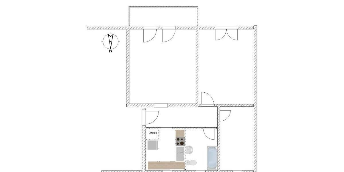 Etagenwohnung Bad Homburg vor der Höhe Gonzenheim - 3 Zimmer, 70 m&sup2;, 279.000&euro; | Angebot:26815401