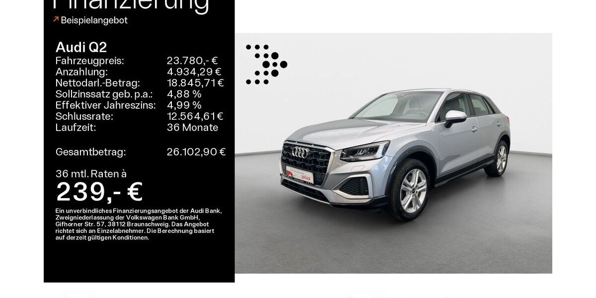 Audi Q2 67.595 km 23.780 &euro; Hofheim 65719