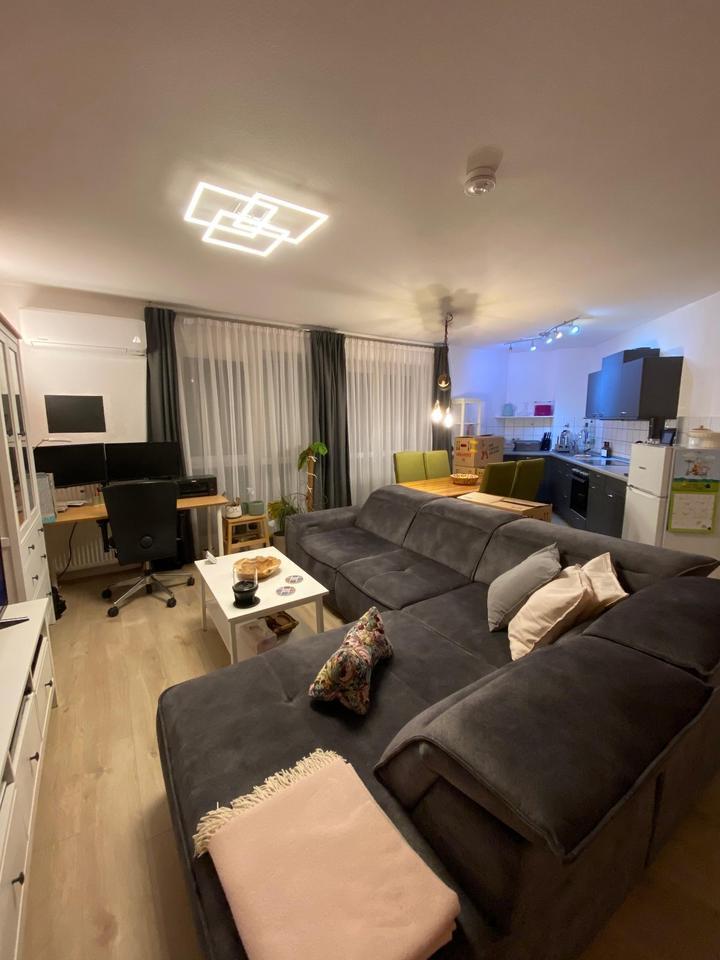 Helle 2-Zimmer-Wohnung mit sonniger Terrasse in Bad Nauheim zimmer