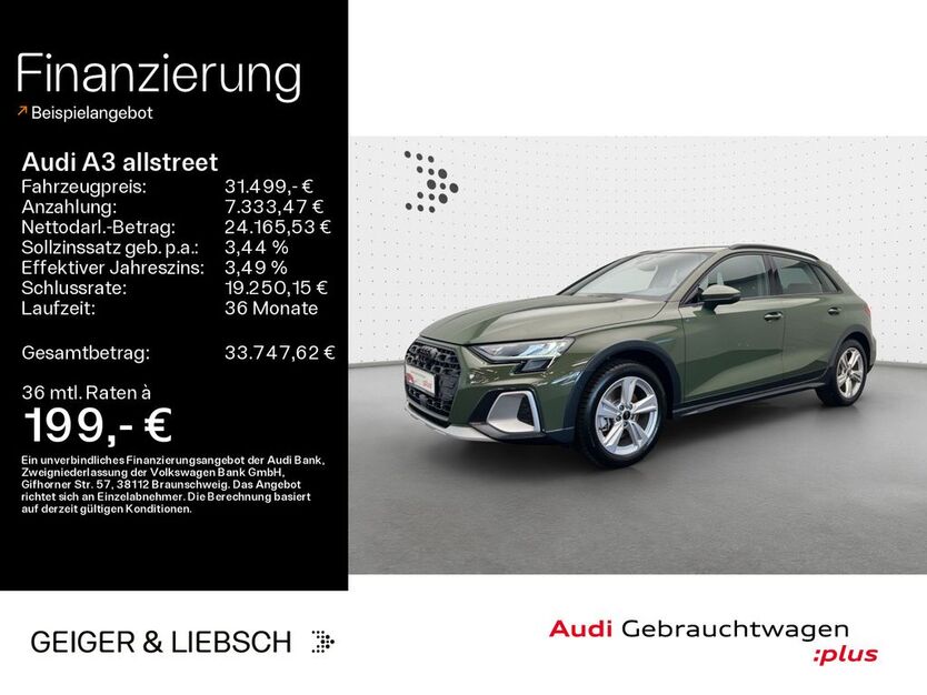 Audi A3 1.946 km 31.499 € Linsengericht 63589