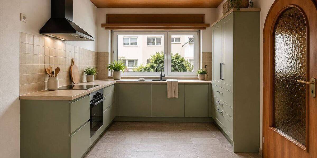 Reihenmittelhaus Frankfurt am Main Dornbusch - 4 Zimmer, 102 m&sup2;, 580.000&euro; | Angebot:26805151