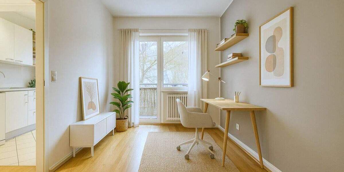 Lichtdurchflutete Drei-Zimmer-Wohnung in der Nähe der Alten Oper 3 zimmer