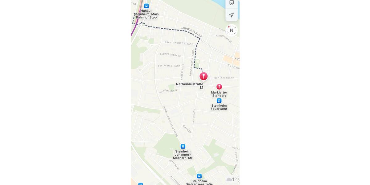 1 Zimmer WG in Hanau Steinheim ab sofort zu Vermieten 1 zimmer