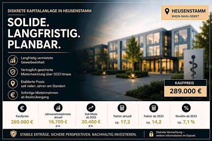 Gewerbeobjekt Heusenstamm - 289.000&euro; | Angebot:27031419