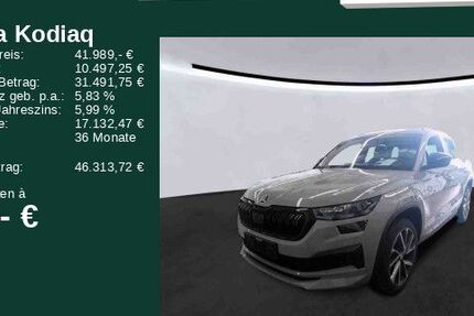 Skoda Kodiaq 37.100 km 41.989 € Rödermark 63322