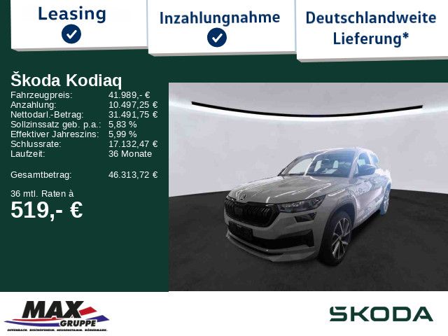 Skoda Kodiaq 37.100 km 41.989 € Rödermark 63322