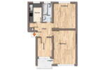 Etagenwohnung Bad Homburg Berliner Siedlung/Gartenfeld - 3 Zimmer, 65 m&sup2;, 398.000&euro; | Angebot:26228857