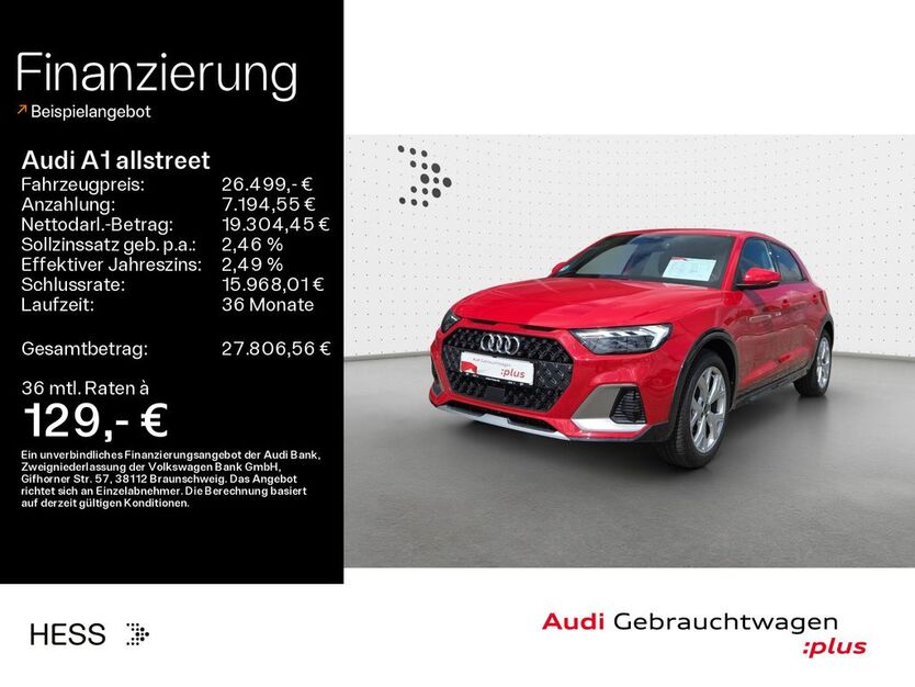 Audi A1 3.900 km 26.499 € Büdingen-Düdelsheim 63654