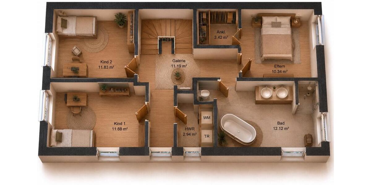 Doppelhaushälfte Bad Nauheim - 12.5 Zimmer, 382 m&sup2;, 1.810.000&euro; | Angebot:26680755
