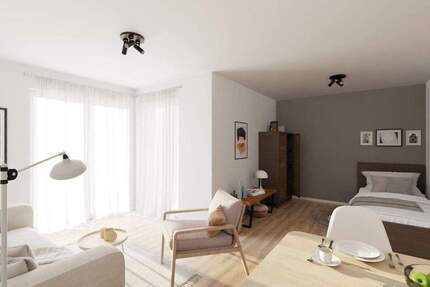 Barrierefreie Eigentumswohnung mit Terrasse und elektrischen Rollläden 1 zimmer