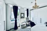 AS ImmobilieN: Furnished 3?BR??2?bath end-terrace house, fitted kitchen, home-cinema, terrace?yard