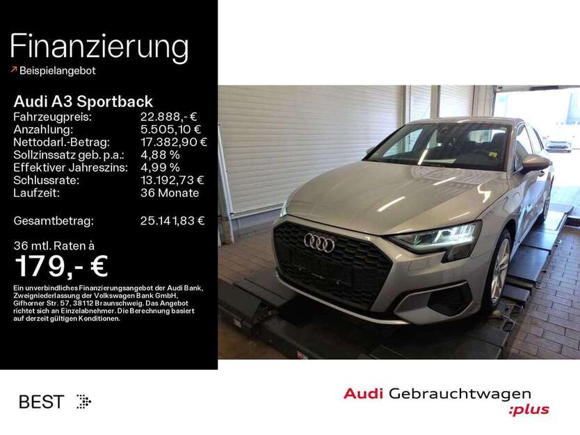 Audi A3 42.100 km 22.888 € Mühlheim a. Main 63165