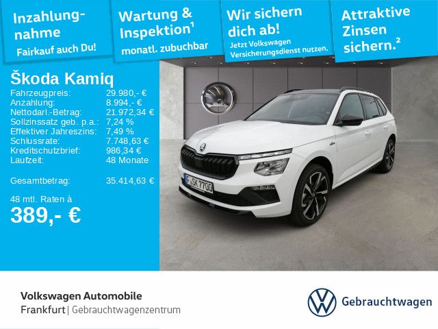 Skoda Kamiq 4.500 km 29.980 € Frankfurt 60326