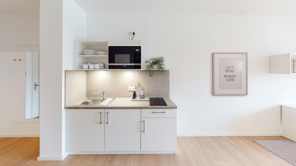 Erdgeschoßwohnung Offenbach am Main Bieberer Berg - 1 Zimmer, 40 m&sup2;, 695&euro; | Angebot:26232200