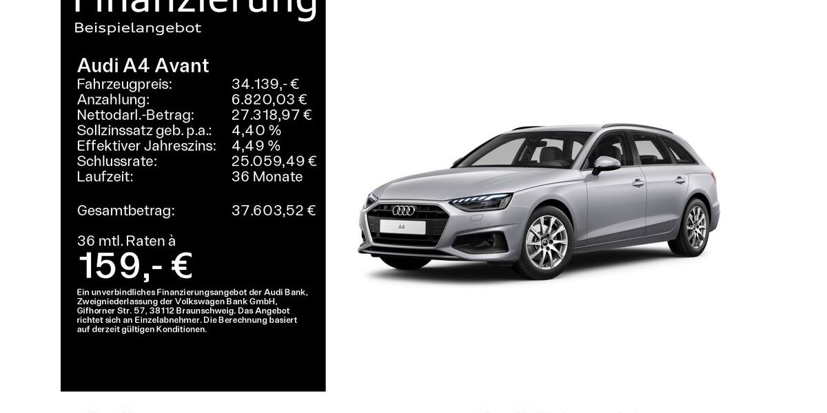 Audi A4 17.500 km 32.449 &euro; Hanau 63452