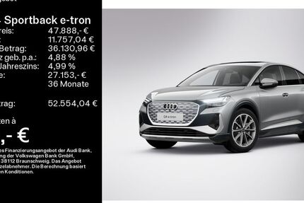 Audi Q4 e-tron 20.150 km 47.888 € Mühlheim 63165