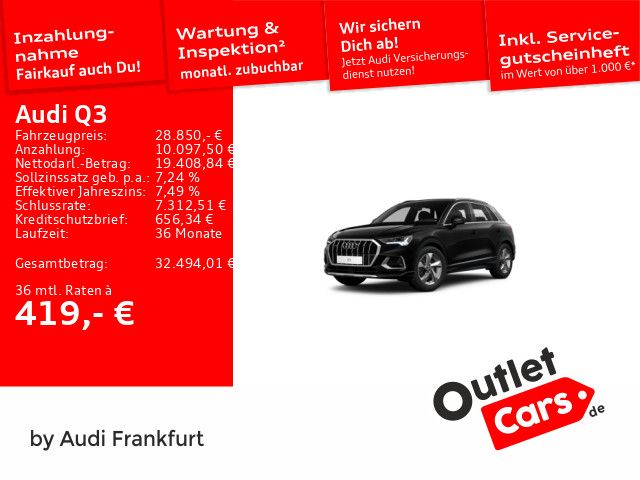 Audi Q3 102.057 km 27.950 &euro; Frankfurt am Main 60314