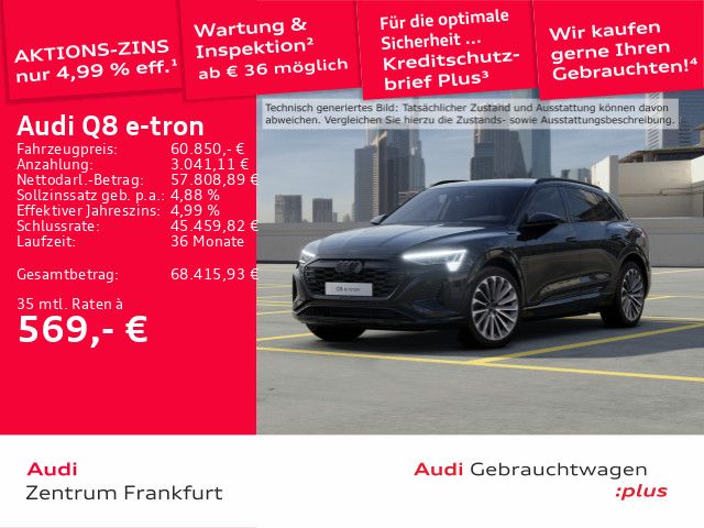 Audi Q8 e-tron 14.438 km 60.850 € Frankfurt am Main 60326