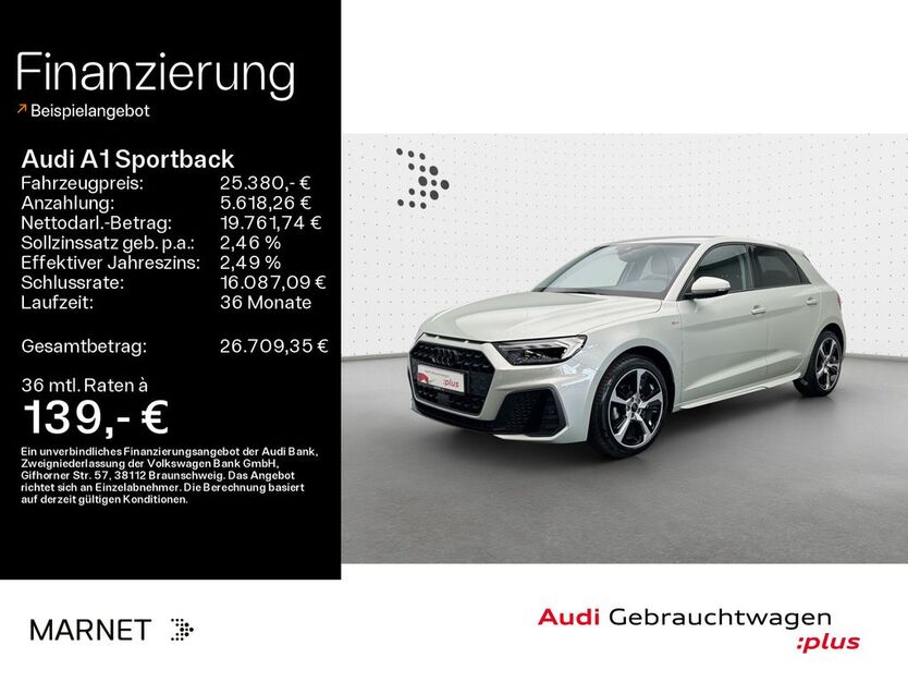 Audi A1 5.255 km 25.380 € Bad Nauheim 61231