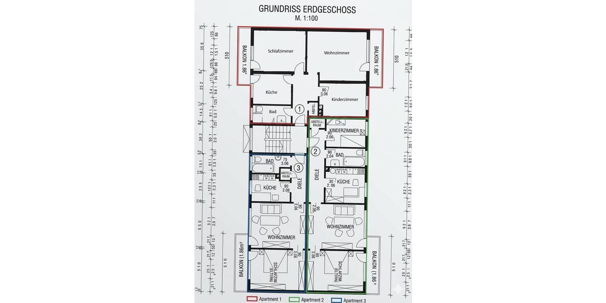 Erdgeschoßwohnung Münster (Hessen) - 3 Zimmer, 72 m&sup2;, 299.000&euro; | Angebot:26482157