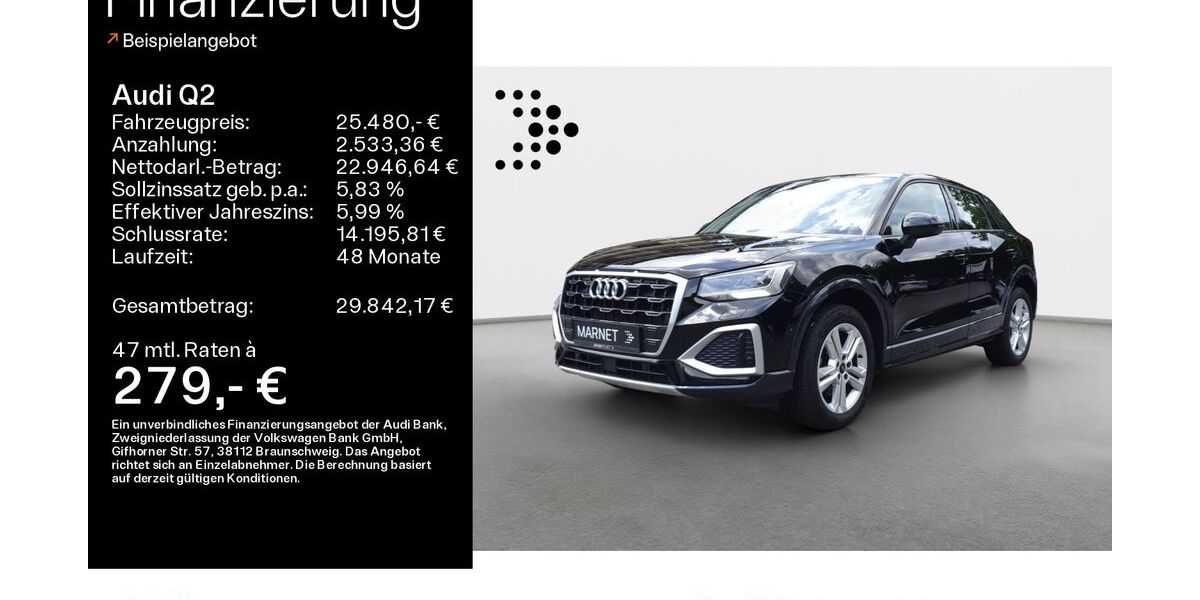 Audi Q2 38.204 km 25.480 &euro; Oberursel 61440