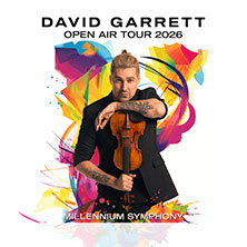 David Garrett & Band - Millennium Symphony Open Air Tour 2026 16.07.2026 Trinkkuranlage Open Air