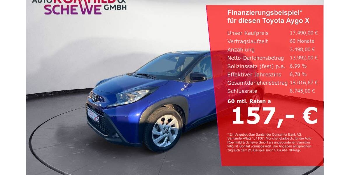 Toyota Aygo (X) 38.115 km 17.490 &euro; Dieburg 64807