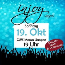 Konzert Injoy Singers- FEEL MORE | Gospel, Rock & Pop 19.10.2025 Christian-Wirth-Saal