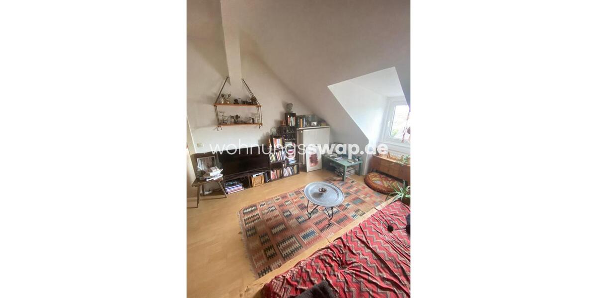 Etagenwohnung Frankfurt am Main Nordend Ost - 2 Zimmer, 49 m&sup2;, 600&euro; | Angebot:25966355