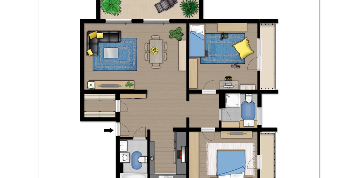 Etagenwohnung Groß-Umstadt Umstadt - 3 Zimmer, 104 m&sup2;, 1.150&euro; | Angebot:25407900