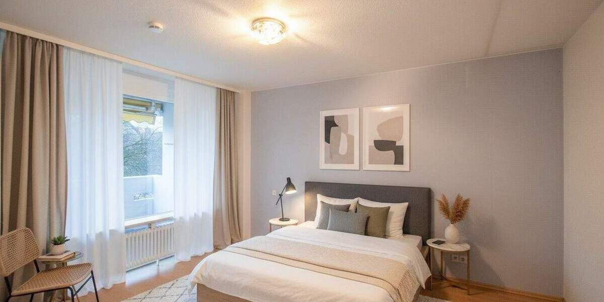 Lichtdurchflutete 3-Zimmer-Wohnung im gepflegten Mehrfamilienhaus mit Pool und Sauna 3 zimmer