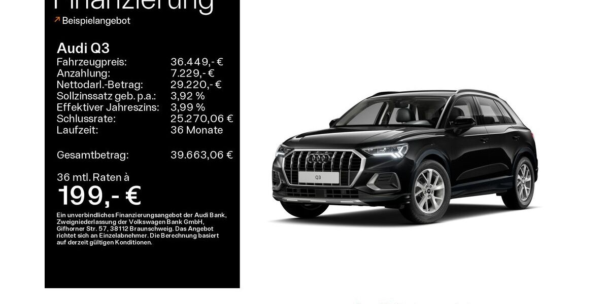 Audi Q3 20.500 km 34.949 &euro; Mühlheim 63165